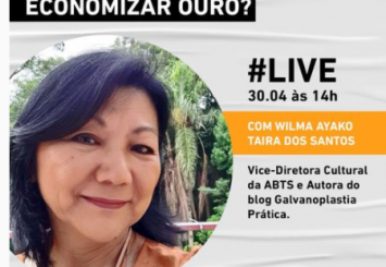 Live - Como economizar ouro - A importância de conhecer custos na galvanoplastia de metais preciosos